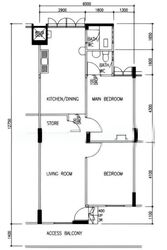 Blk 148 Yishun Street 11 (Yishun), HDB 3 Rooms #622040531